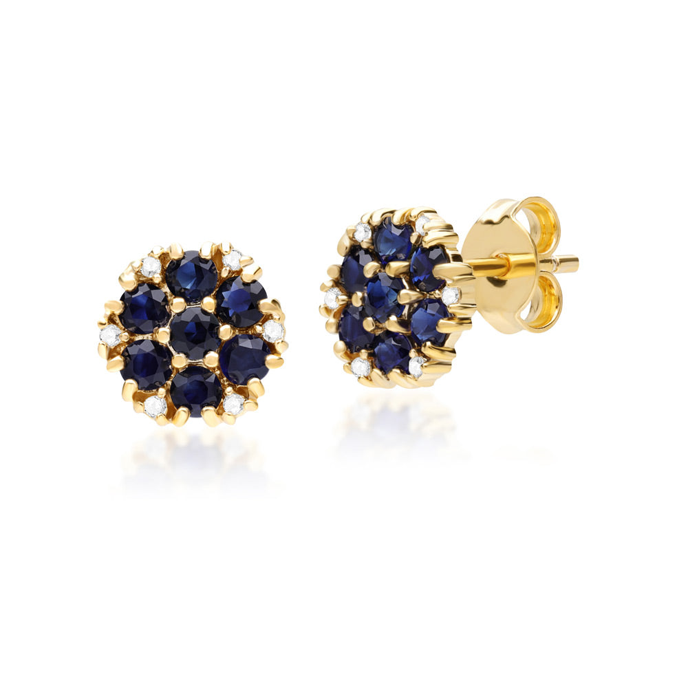 925 Sterling Silver Blue Sapphire Di GemondoTh