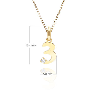 135P2149-01-9K-Gold-Lucky-Number-3-Pendant-with-Diamond