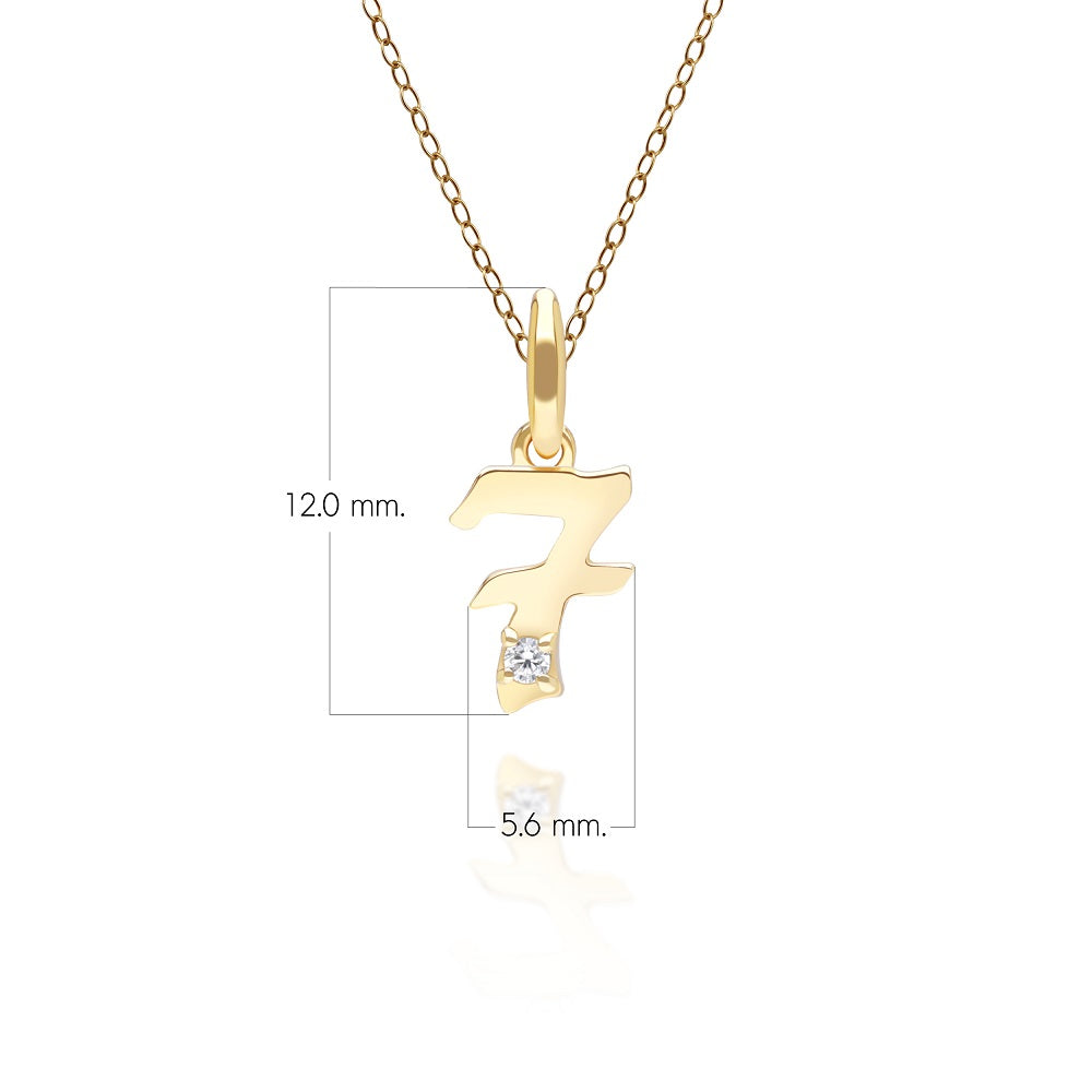 135P2153-01-9K-Gold-Lucky-Number-7-Pendant-with-Diamond