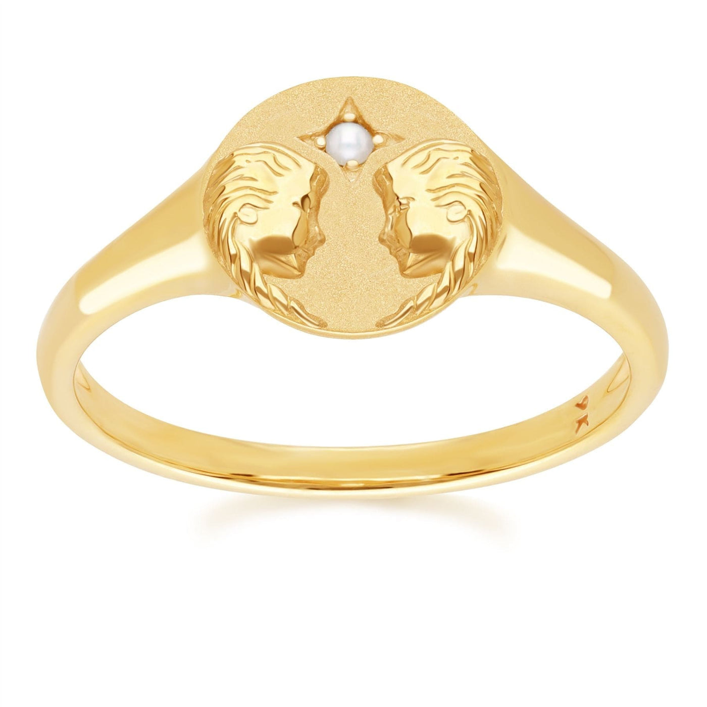 135R2084-01-9K-Pearl-Gemini-Zodiac-Signet-Ring