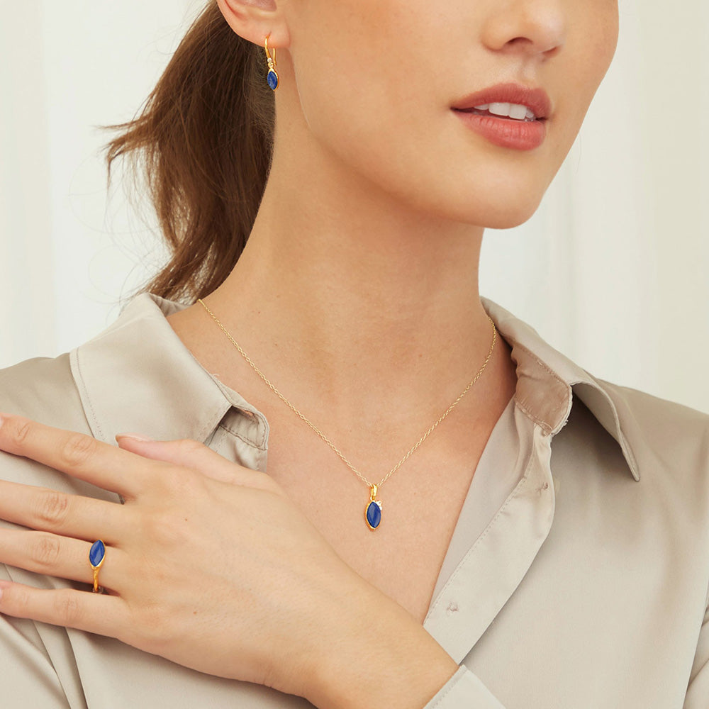 253P3352-01_925-Sterling-silver-marquoise-lapis-lazuli-pendant-necklace