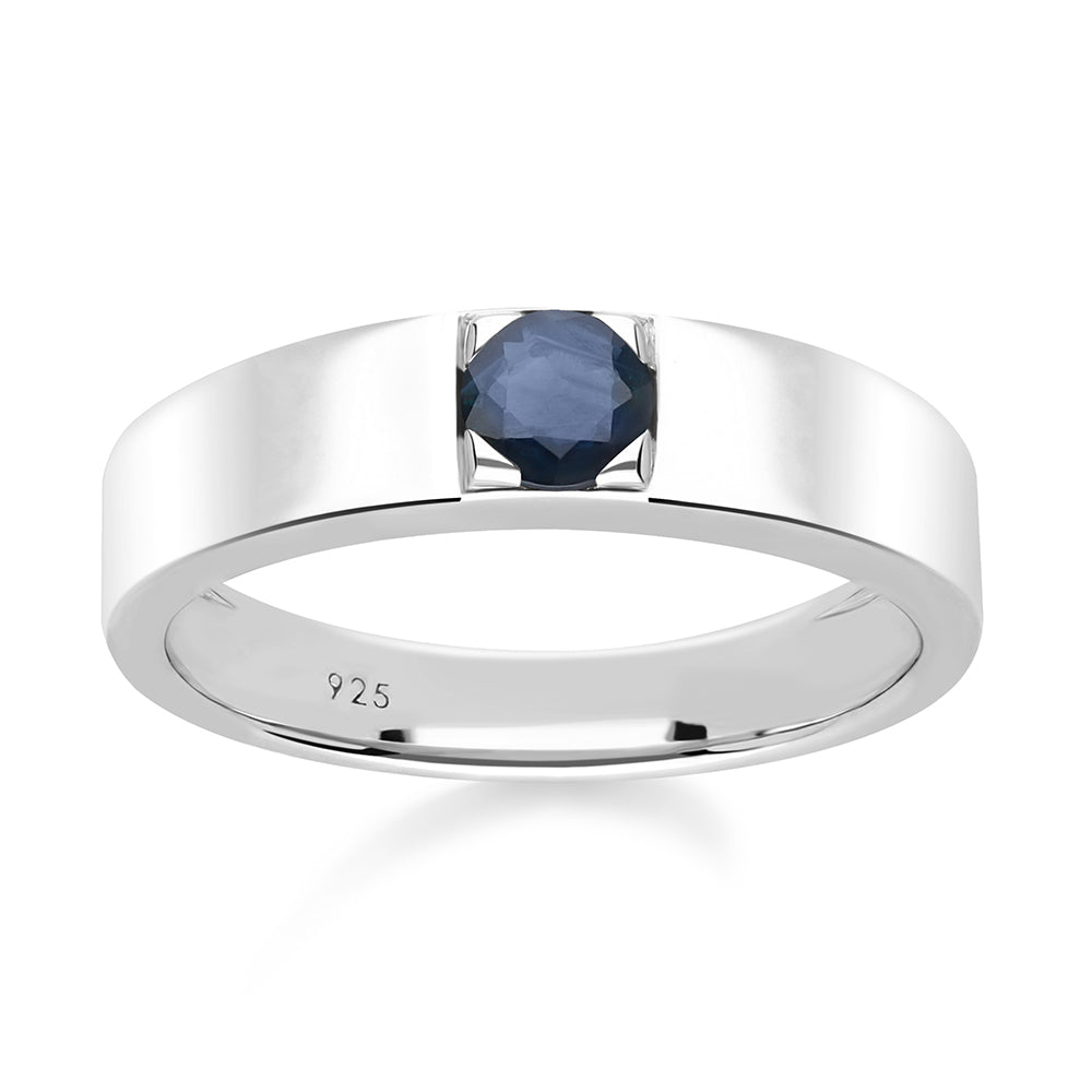 253R7144-01-Silver-Blue-Sapphire-Single-Stone-Ring