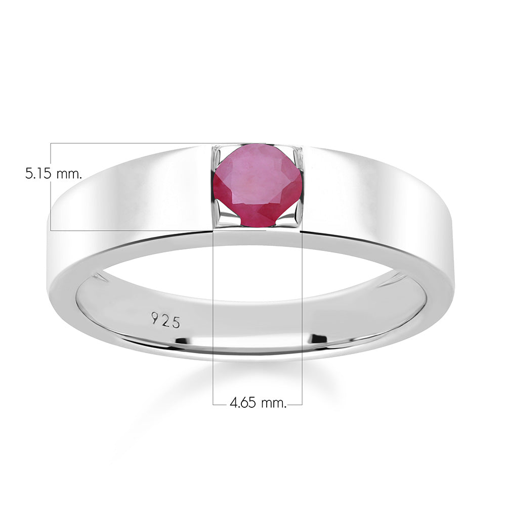 253R7144-05-Silver-Ruby-Single-Stone-Ring