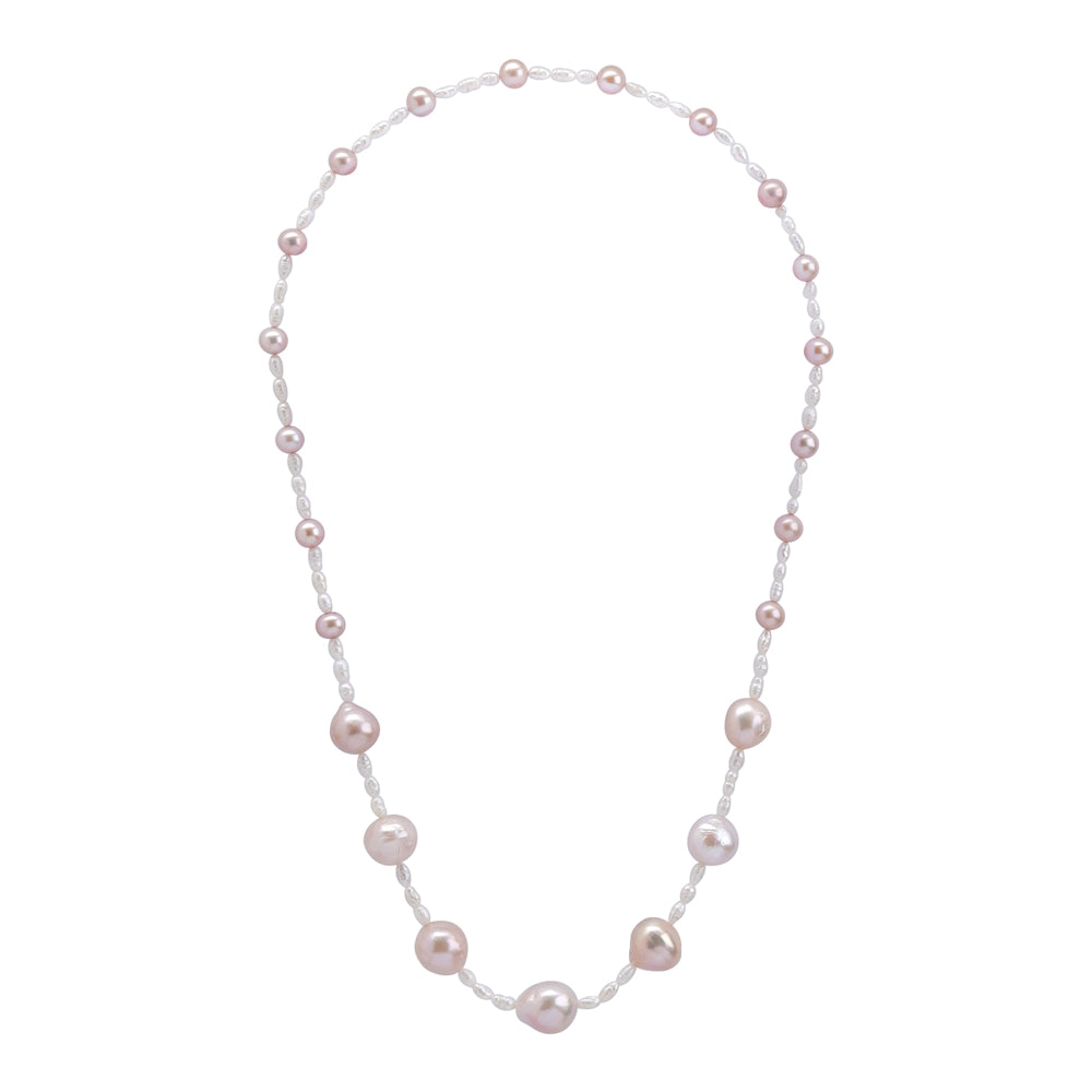Mixed Baroque Freshwater Pearl Necklace